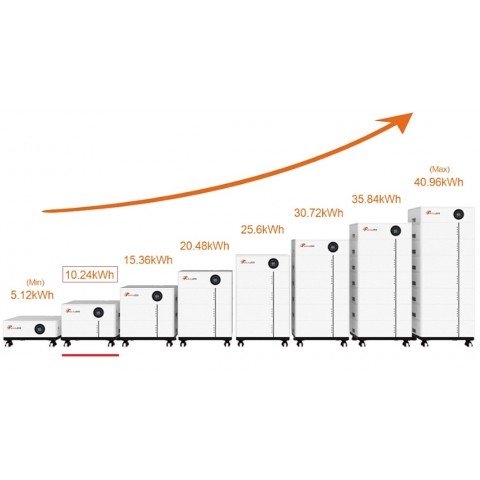 FelicityESS LUX-X-48100LG01 10.24kWh (5,12kWh LCG01 + 5,12kWh LMG01, BMS:120A)