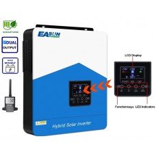 EASUN POWER 4.2kW 24V ISolar-SMH-III-4.2KW (4200VA/4200W Max CH 120A, AC 100) Wi-Fi