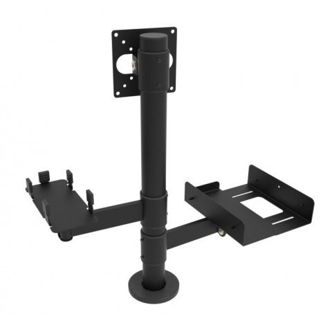 Універсальна ергономічна касова стійка для POS-обладнання (POS-018)