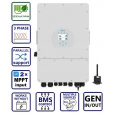 Deye SUN-10K-SG04LP3-EU, LV (10kW, 48V, 3Ph, 2-MPPT) Wi-Fi