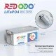 Redodo LiFePo4 12V 200Ah BMS (100A)