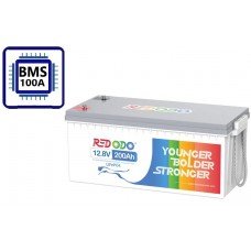 Redodo LiFePo4 12V 200Ah BMS (100A)