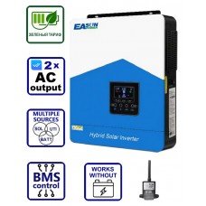 EASUN POWER 6.2kW 48V ISolar-SMH-III-6.2KW (6200VA/6200W Max CH 120A, AC 100) Wi-Fi