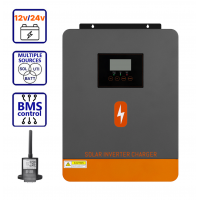 PowMr POW-HVM4.2K-24V-D (4200W-24V / 2300W-12V, Max CH 100A, AC 100) Wi-Fi
