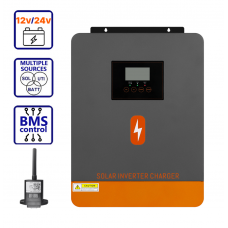 PowMr POW-HVM4.2K-24V-D (4200W-24V / 2300W-12V, Max CH 100A, AC 100) Wi-Fi