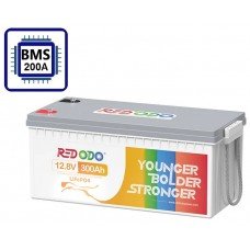 Redodo LiFePo4 12V 300Ah BMS (200A)