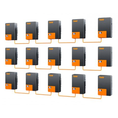 PowMr 48V (51.2V) 200Ah POW-LIO48200-16S (LiFePo4, BMS)