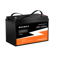 Liemium/WULILLS 12V 100Ah Puls (LiFePo4, BMS)