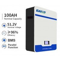 EASUN 48V (51.2V) 100Ah IBattery-EA-51.2V-100AH (LiFePo4, BMS)