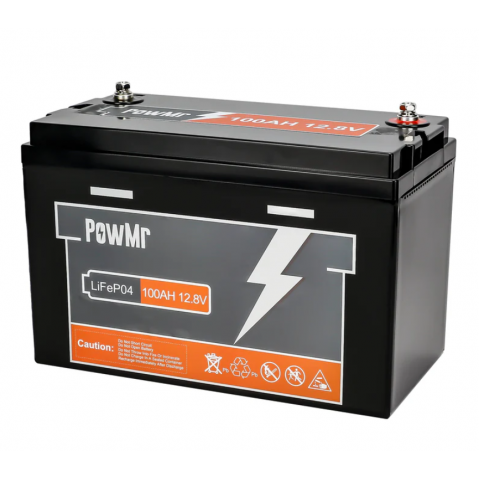 PowMr LiFePo4 12V 100Ah BMS POW-100AH-12.8V