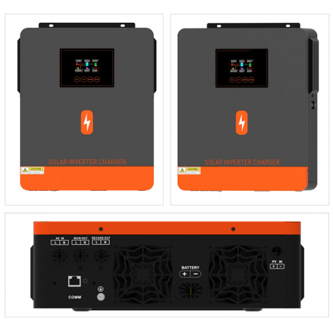 PowMr 4200W 24V POW-HVM4.2M-24V-N (Max CH 120A, AC 100)