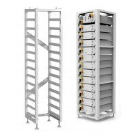 Стійка для високовольтної батареї Deye 3U-HRACK 19" (12 АКБ + BMS)