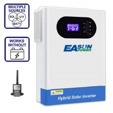 EASUN 5.6kW 48V ISolar-SMGV-II-5.6KW (5600VA/5600W, Max CH 100A, AC 60) Wi-Fi