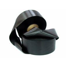 Сатин чорний 25х183