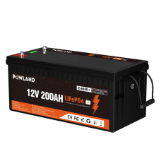 Powland LiFePo4 12V 200Ah BMS IBattery-PL-12V-200AH