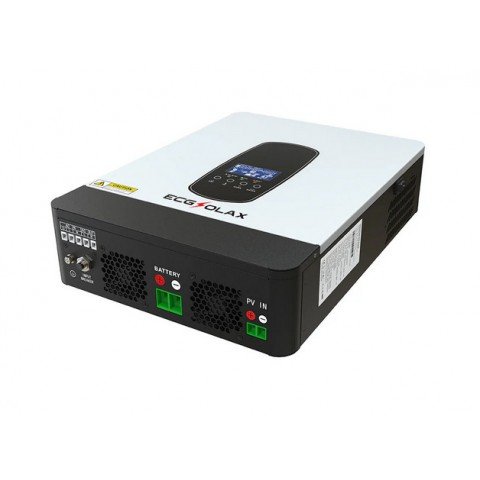 ECGSOLAX 3kW 24V SP-3200 (3200VA/3000W, Max CH 80A, AC 60)