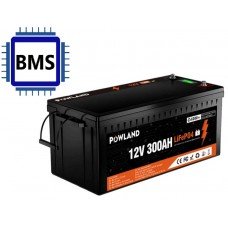 Powland 12V 300Ah IBattery-PL-12V-300AH (LiFePo4, BMS)