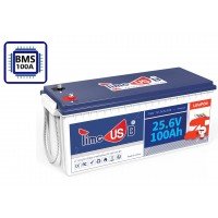 Timeusb 24V 100Ah (LiFePo4, BMS 100A)