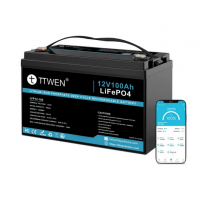 TTWEN 12V 100Ah (LiFePo4, BMS, Bluetooth)