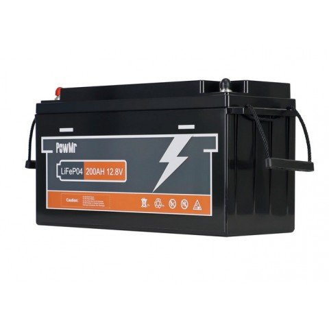 PowMr LiFePo4 12V 200Ah BMS POW-200AH-12.8V