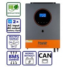 PowMr 6200W 48V POW-HVM6.2K-PRO (Max CH 120A, AC 100)