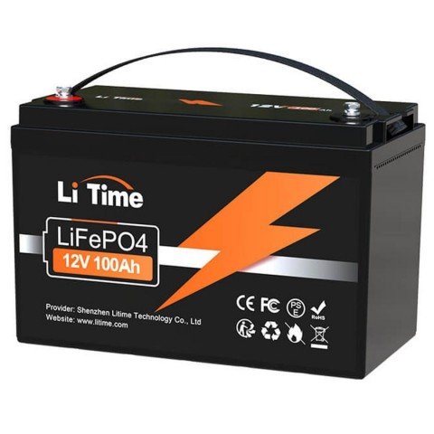 LiTime 12V 100Ah (LiFePo4, BMS 100A)