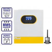 Anenji 3500W 24V EM3500-24L (3500VA/3500W, Max CH 100A, AC 80) Wi-Fi