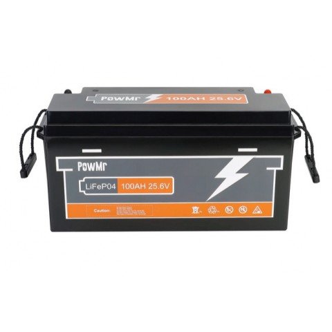 PowMr LiFePo4 24V 100Ah BMS POW-100AH-25.6V
