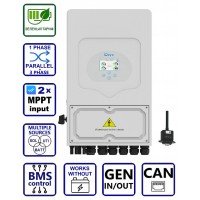 Deye SUN-6K-SG05LP1-EU-AM2-P, LV (6kW, 48V, 1Ph, 2-MPPT) Wi-Fi