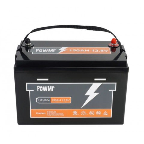 PowMr LiFePo4 12V 150Ah BMS POW-150AH-12.8V