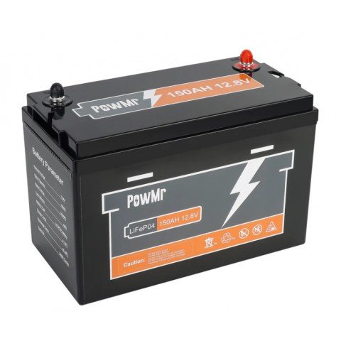 PowMr LiFePo4 12V 150Ah BMS POW-150AH-12.8V