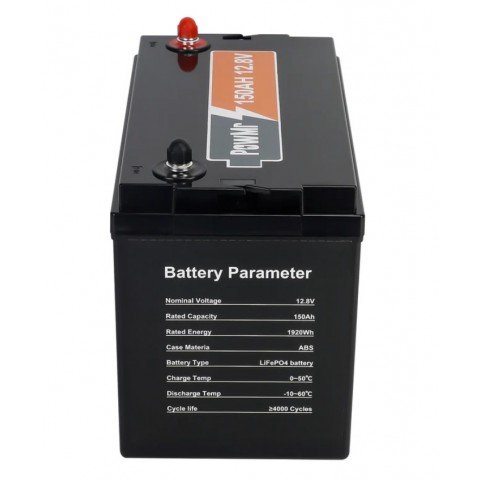 PowMr LiFePo4 12V 150Ah BMS POW-150AH-12.8V