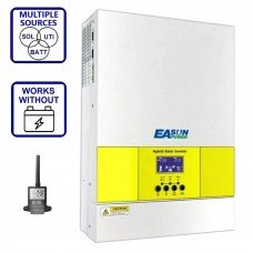 EASUN 3.6kW 24V ISolar SMG II 3.6KW (3600VA/3600W, Max CH 100A, AC 60) Wi-Fi