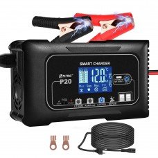 Універсальний зарядний пристрій HTRC 12V 24V 20A LifePo4, Li, Gel, AGM, I (10-20А), V (12-24V)