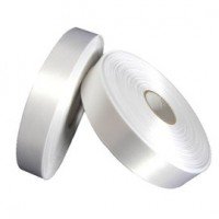 Сатин білий 25х183