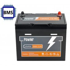 PowMr LiFePo4 12V 100Ah BMS POW-100AH-12.8V-MINI