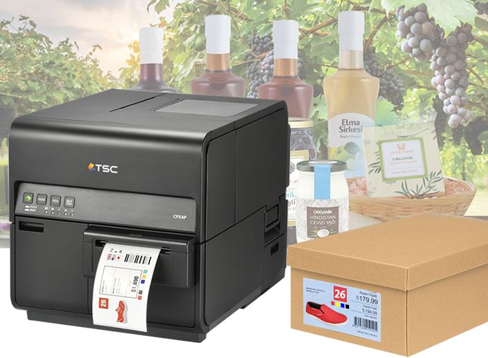 Печать цветных этикеток на принтерах серии TSC CPX4